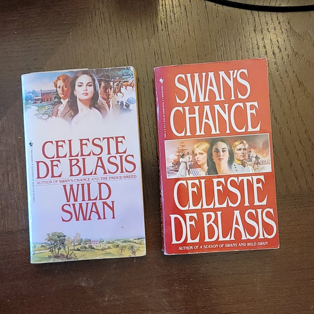 2 novel books about love and horses